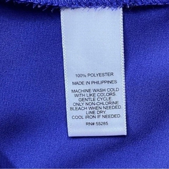 Express navy blue split back tank size small - Picture 4 of 4